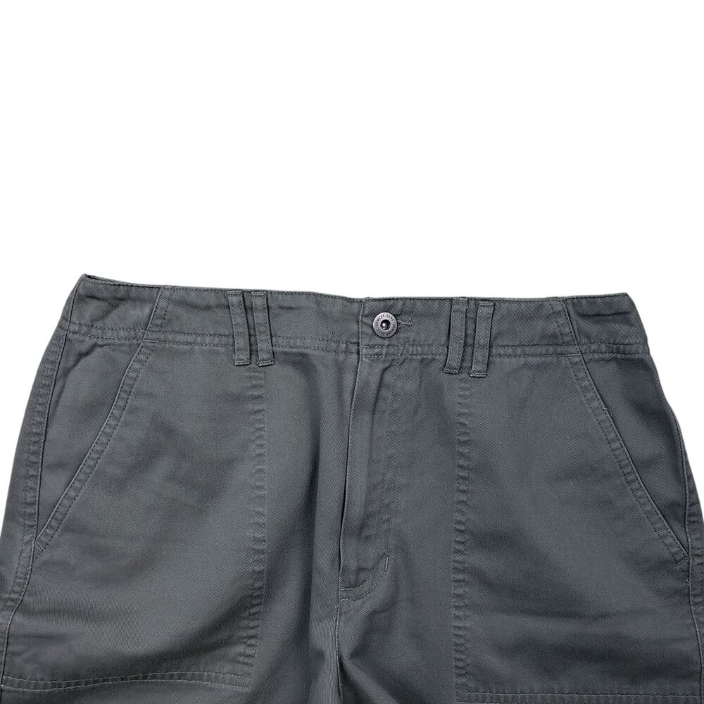 Vintage Liz Caliborne Lizwear Shorts Womens 8 Gray Chino Y2K Casual - Picture 4 of 10